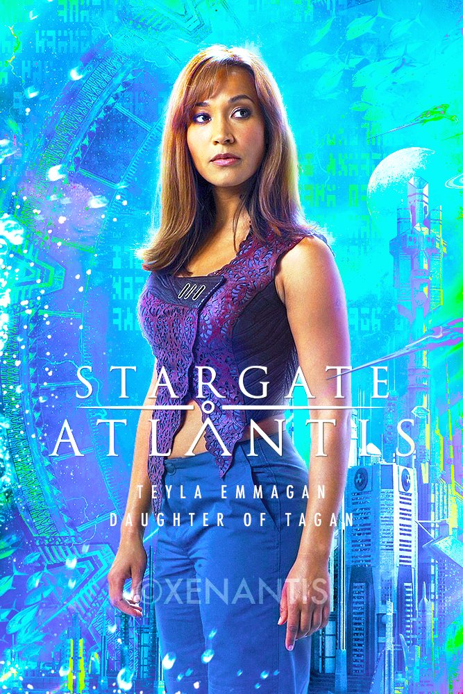 STARGATE ATLANTIS: season 2 promo posters #stargate #stargateAtlantis #SGA #stargatefanart #SGAfanart #WeWantStargate @torri_higginson @mgmstudios @GateWorld @StargateNow @StargateNow_EU