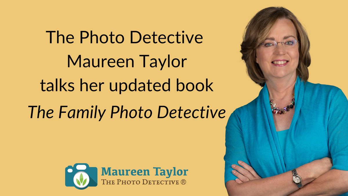 Please join me tonight as I'll be going live with Amy Johnson Crow on her Facebook and Youtube to discuss "Family Photo Detective."

You can find her Facebook here: buff.ly/3Pq7j4k 

And her YouTube here: buff.ly/3CJBiwQ
