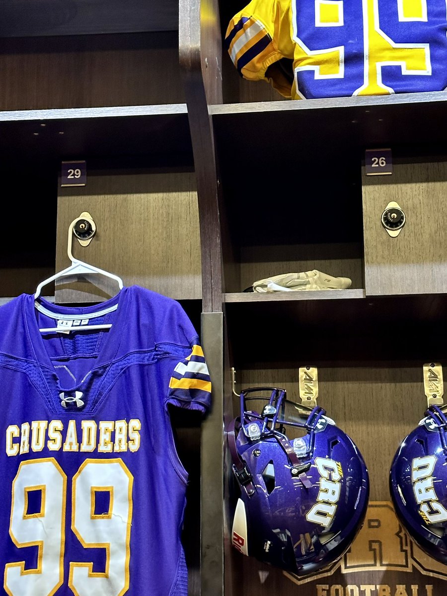 Charlie Huschka (@charliehuschka) on Twitter photo first class only ⚔️
come find out👀
💜💛🤍
#cha2ing3 
<a href="/CruFootball/">UMHB Football🏈</a> first class only ⚔️
come find out👀
💜💛🤍
#cha2ing3 
<a href="/CruFootball/">UMHB Football🏈</a>