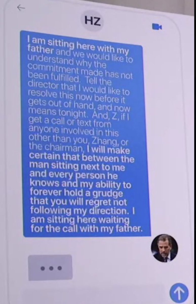 greg_price11's tweet image. It should be said with emphasis that when Hunter Biden was texting his CCP-linked business partner demanding he be paid:

JOE... BIDEN... WAS... IN... THE... ROOM