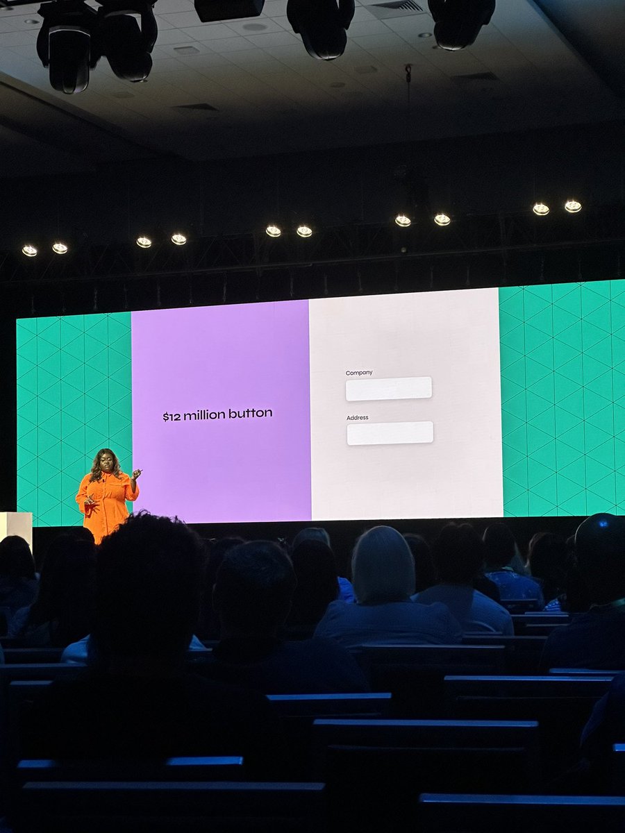 tomericco's tweet photo. Great content design is moving the needle. A great example by @candiwrites #Config2023 https://t.co/XV5oiH2W4E