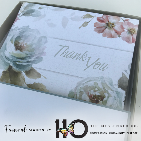 Let our cards give your families a way to convey their heartfelt expression of gratitude for those who have supported them through difficult times. 

Featured Product: Endless Grace Deluxe Acknowledgement

See it on our website: 
messengerstationery.com/product/endles…