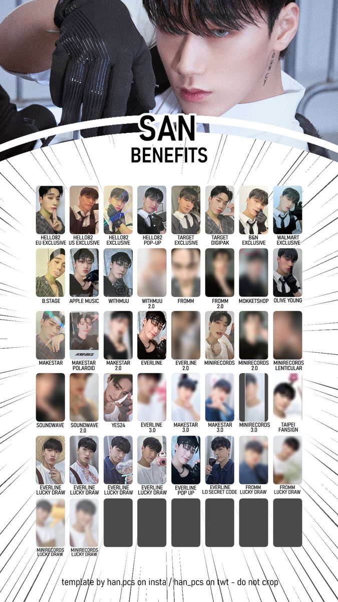 ateez outlaw mingi ミンギ withmuu セット ATEEZ [official] Withmuu Lucky Draw POB Bouncy World Outlaw San