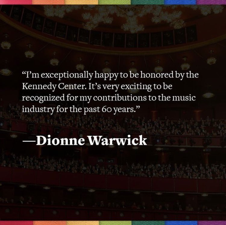 Congratulations and Brava @dionnewarwick!!

@KCHonors 
@kencen
#BlackMusicMonth
#LeslyeJoyAllenHistorian
#LeslyeJoyAllenHOEstorian
#ILoveAllOfUs✊🏿✊🏾✊🏽✊🏼🌈🏳️‍⚧️™️
#BurtBacharach