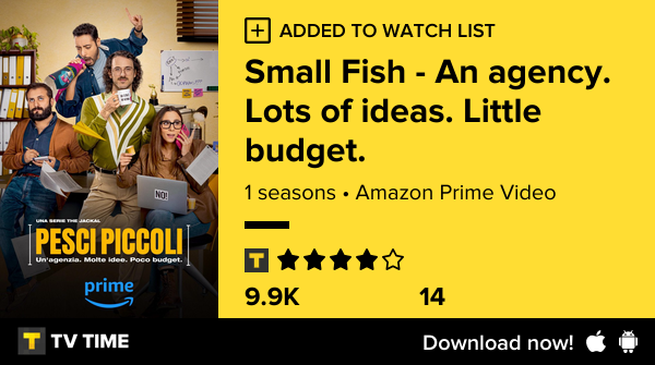 liddell_alien's tweet photo. I've just started following Small Fish - An agency. Lots of ideas. Little budget. https://t.co/lti7CLfCjd #tvtime https://t.co/aQaCjRxDA6