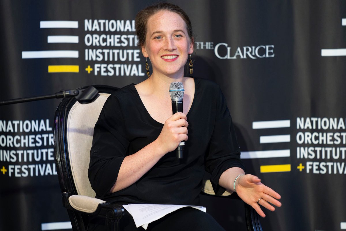 NOIFestival's tweet photo. Arrive early for this Saturday’s #NOIFestival concert for the NOI+F SPARK! Lounge for a pre-concert chat with Elizabeth Massey – June 24 at 6:30PM at @theclariceumd. 

https://t.co/D7J3ltietT

#TheClarice #ArtsForAll 

📷 David Andrews https://t.co/yZxDixFvDI