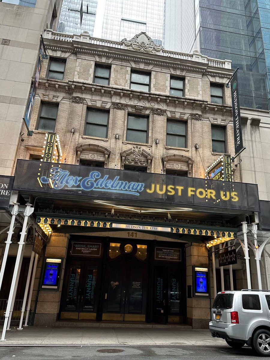 After nearly five years and like 300 shows, JUST FOR US starts on Broadway tonight. I’m so proud of it and everyone who has worked on it. Please come. 🎟️ 👉🏻 justforusshow.com