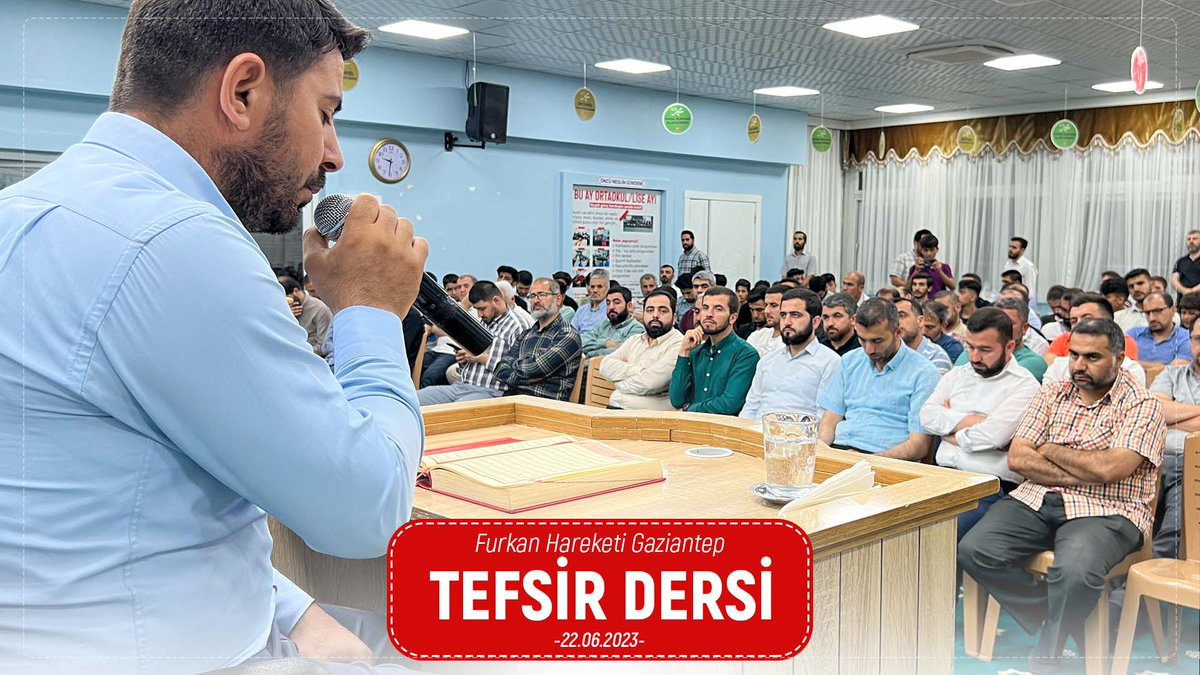 Kur’an okunduğu zaman onu dinleyin ve sessiz durun ki rahmete nâil olasınız.

{Araf 204.Ayet}
#TefsirDersi #HayırlıCumalar