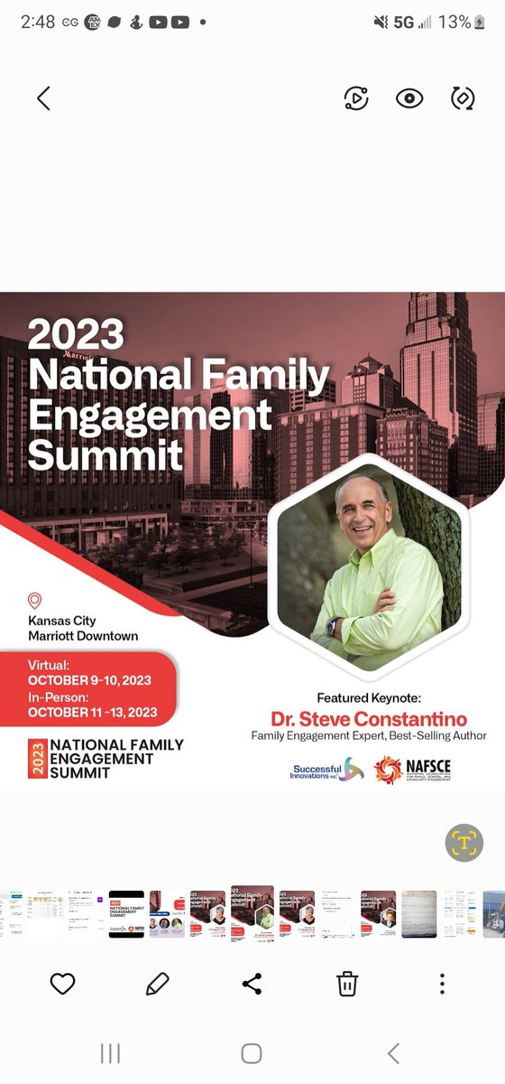 nfesummit's tweet photo. Excited to have @DrSConstantino back by popular demand this year! #nfesummit @NAFSCE @Successfulinc https://t.co/osYA1O0dzn