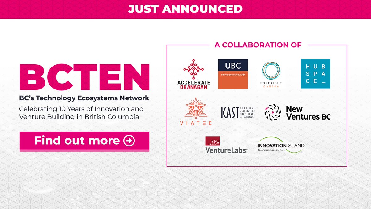 📢 Exciting News! VIATEC has joined forces with tech hubs across BC to create a powerful coalition called BC's Technology Ecosystems Network (BCTEN). 🌐🤝

Read the full news article here:

members.viatec.ca/news/Details/v…

#BCtech #yyjtech #supportnetwork #viatec #scaleups
