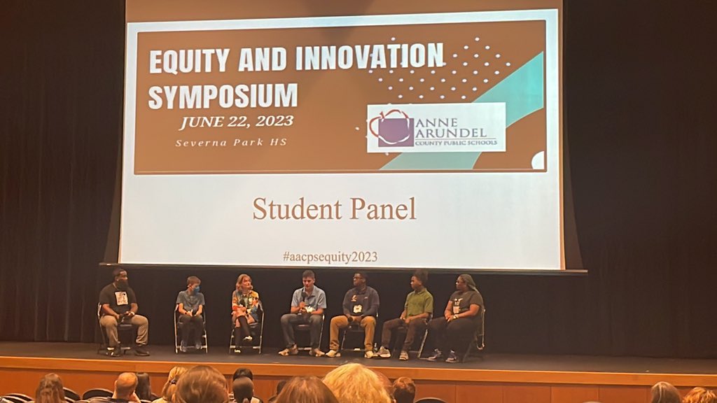 #aacpsequity2023 As we support students’ SEL and academic needs, have you listened to the voices and of your students. Thank you, Mr. Turner for facilitating such a powerful experience for AACPS students.  <a href="/AACountySchools/">AACPS</a> <a href="/OEASAaacps/">Office of Equity</a>