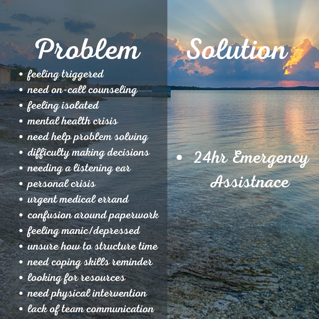 BrightpathLlc's tweet image. Here at Brightpath, we consider 24hr EA to be underutilized and often misunderstood. Although it can be used as a number to call in a personal crisis, it is also on-call problem solving, a listening ear, and so much more. We are here, waiting to support you and those you serve!