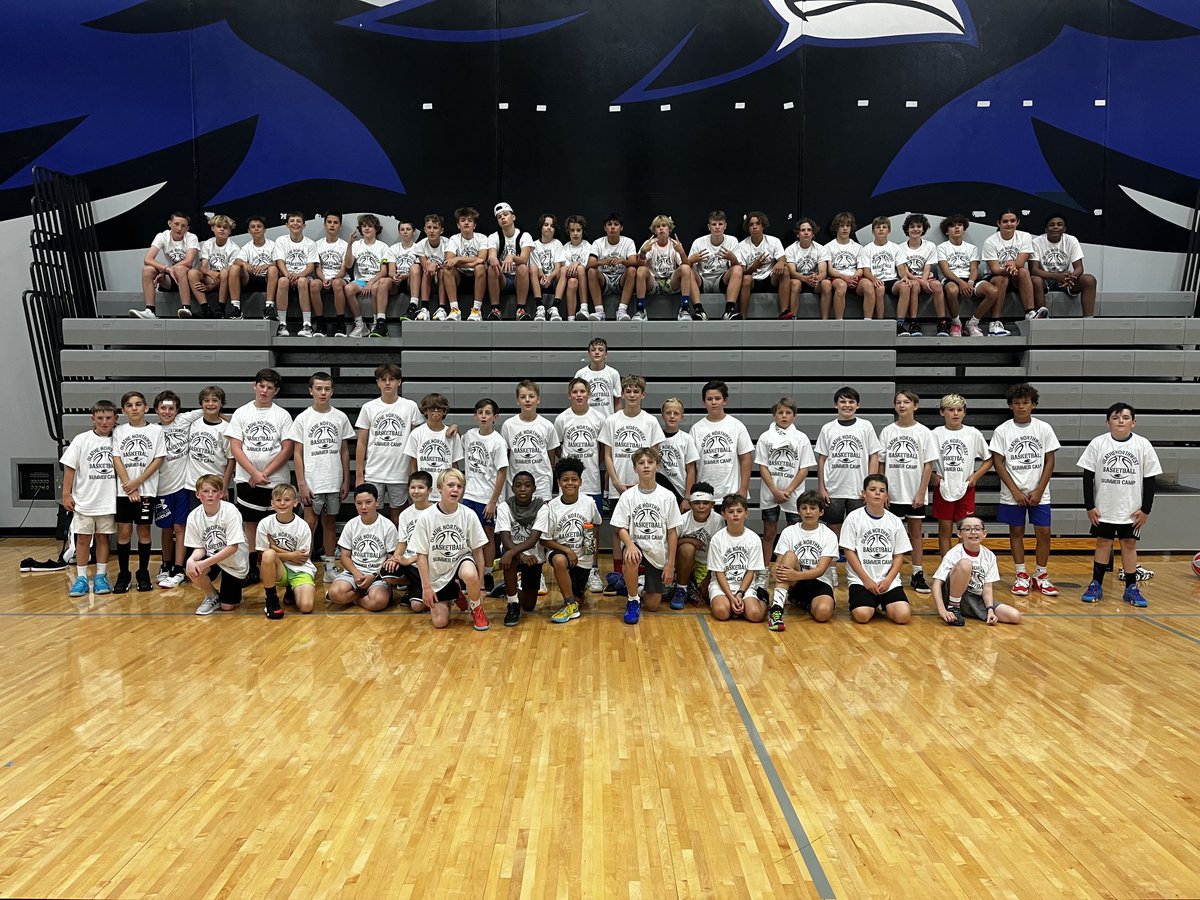 Middle school camp is in the books. Some more future Ravens!