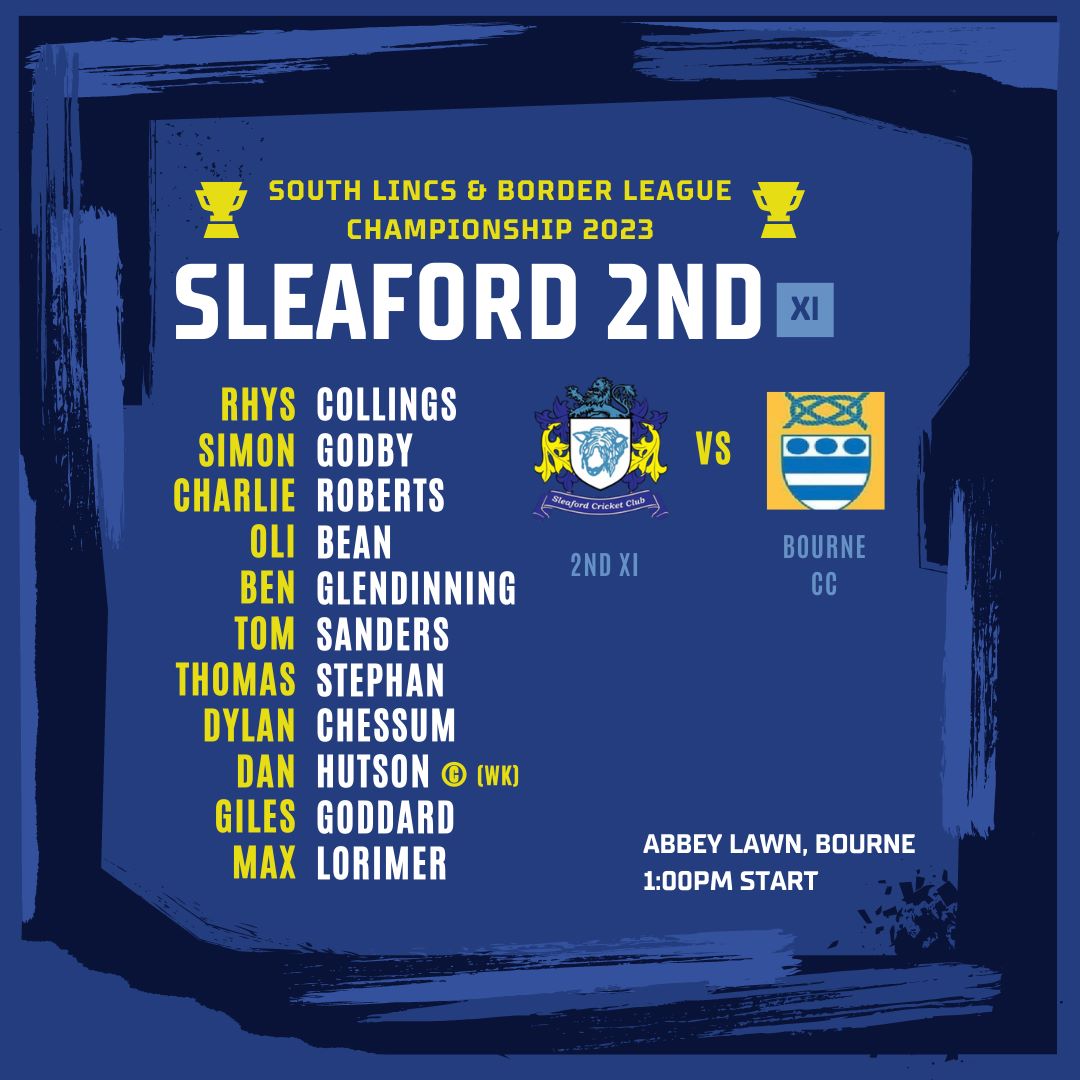 No home game this Saturday so both teams are travelling. 1st XI to <a href="/Nettleham_CC/">Nettleham CC</a> and the 2nd XI at <a href="/BourneCC/">Bourne Cricket Club</a>.