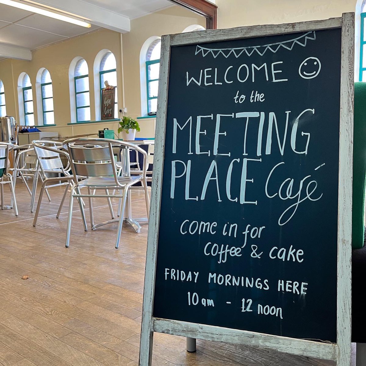 We are open this tomorrow morning for the Meeting Place Café

selling affordable Fruit & Veg @greenwaygrocer 

You’ll be guaranteed a @WarmWelcome_UK 

10am to 12noon 

Pop in; say Hello

Fresh Filter coffee

@ShitChester
@wearechester 

#coffee 
#tea 
#cake 
#fruit 
#veg
#toast