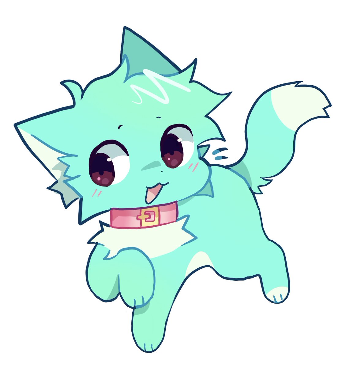 DarkKolaa's tweet photo. mintcat https://t.co/jTKXugsboY