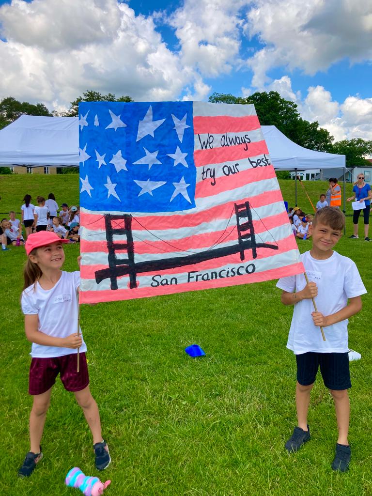 StEds_Primary's tweet photo. Today we had a Sports Day Extravaganza, beginning with an Athlete's Parade and ending with the Year 6 flour-finale! All children showed great determination, teamwork and a passion for sport - and most importantly, it was great fun! Well done, Team StEds #StEdsSport #NSSW2023 https://t.co/I0v2KqsQ6e