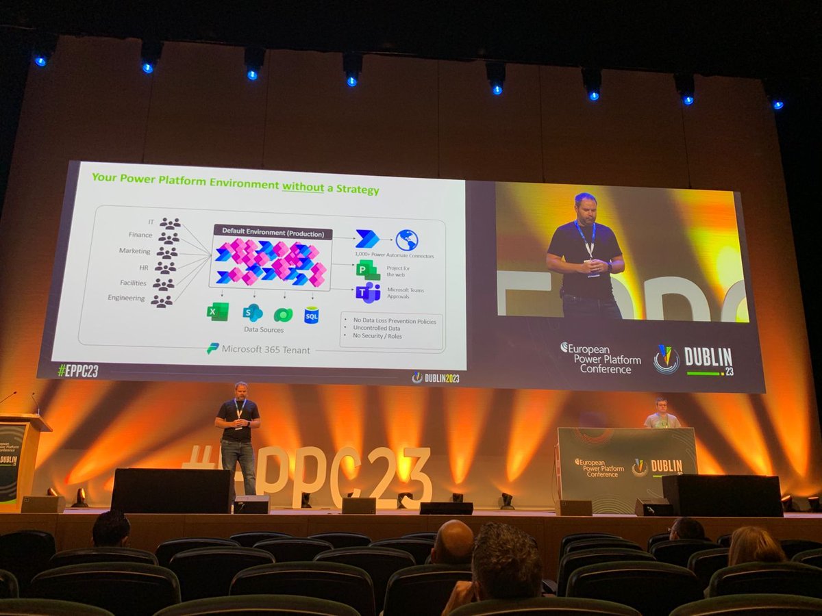 disappointmentb's tweet photo. So I enjoyed my first experience DJing at #EPPC23 it was great to do a talk with @aaron_rendell86 about Power Platform Governance. Hopefully do it again soon https://t.co/lQ5NihVtgh