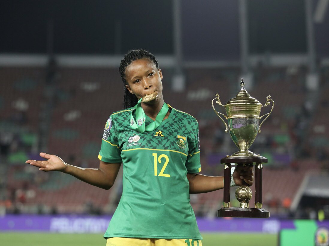‼️New Mexican🇲🇽 home for Jermaine

Seoposenwe has signed a 2 year deal with Monterrey 
 
The Banyana star moves from FC Juarez where she scored the fastest goal in the history of the BBVA MX Womens League, netting after 8 seconds! 

She’ll be eyeing the WC in Aus/NZ next month