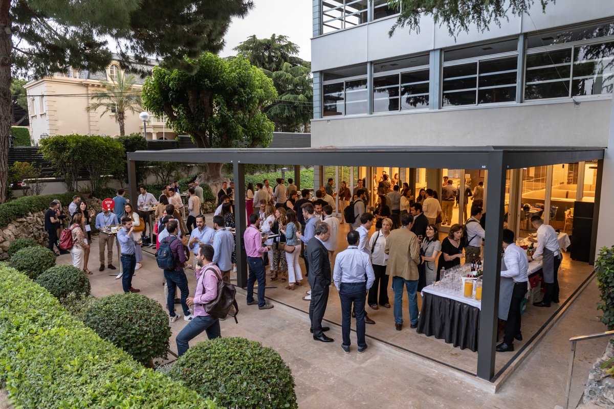iesebschool's tweet photo. Over the past several weeks, alumni reunions have taken place in Barcelona for the #IESEemba program and, in Madrid 📍, for graduates of the #IESEpdd and #IESEmim. Thanks to all the grads who came back to campus and the organizers who made it all possible! 🎉 https://t.co/lovNSH2miV