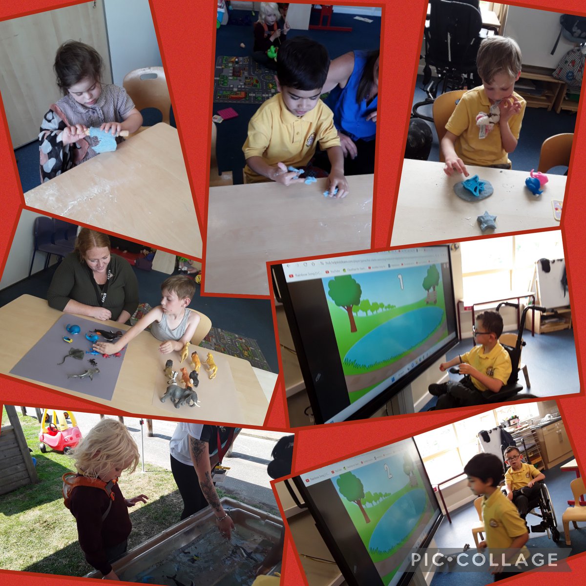 YsgolPenCoch's tweet photo. We've enjoyed learning about creatures under the sea this week #redclass https://t.co/IaMgT6pIne
