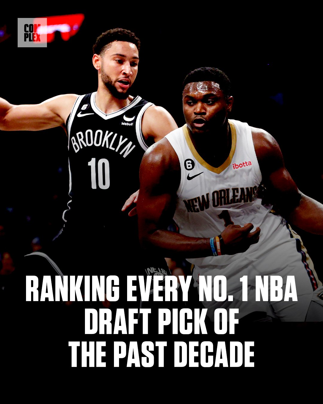 Complex Sports on Twitter "RANKING THE NO. 1 OVERALL PICKS OF THE PAST