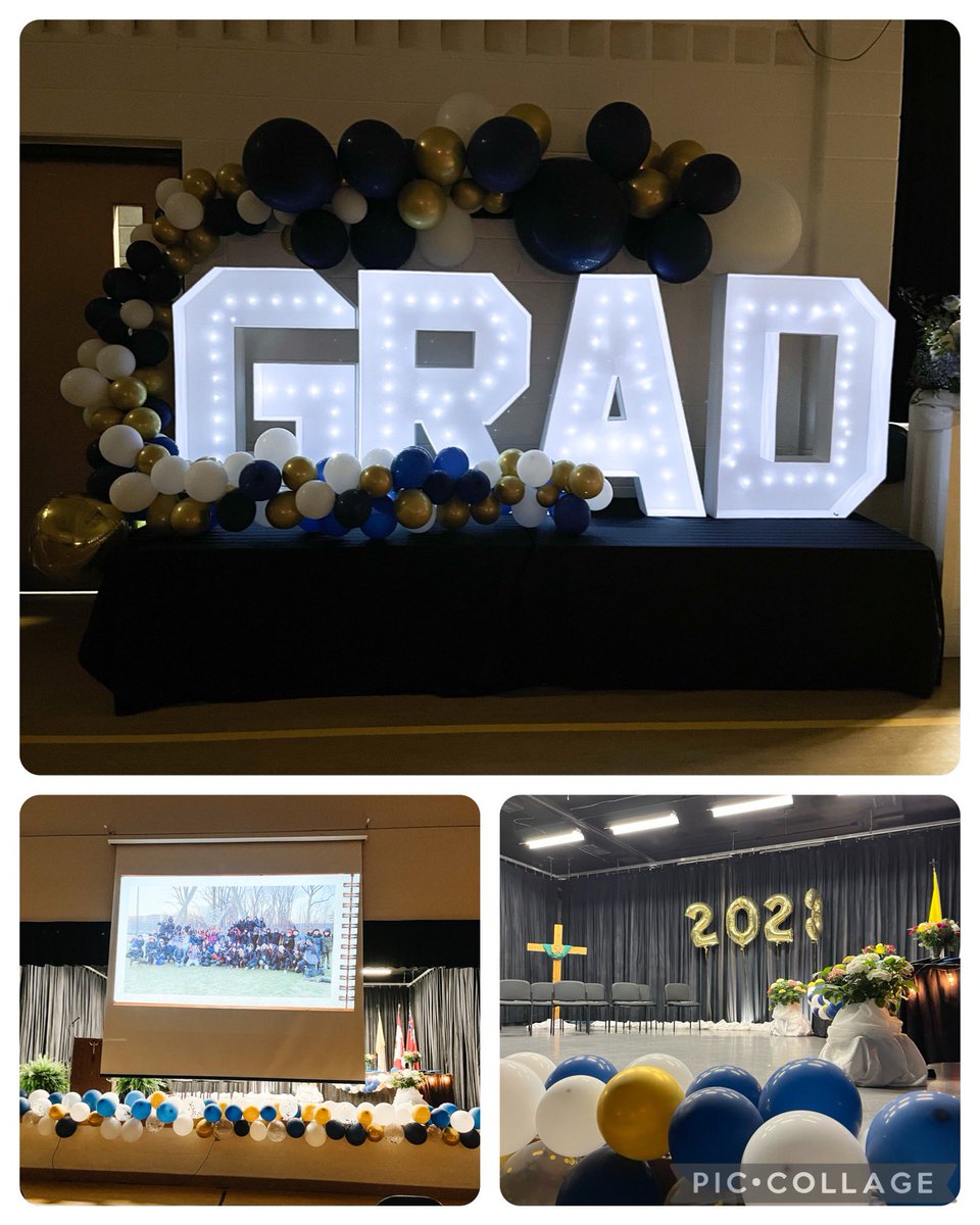 MmeFilice's tweet photo. What fun we had preparing for our grade 8 graduation! #graduationdecorteam #graduation @GAngelsMilton @HCDSB @MlleHabashy https://t.co/Bt8DEV3rUk