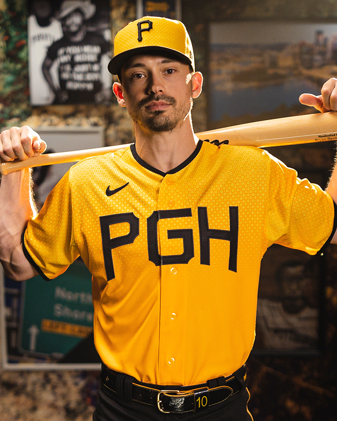 MLB on X: Forged in the heart of Steel City. 🏗 These @Pirates City  Connect uniforms are 🔥.  / X