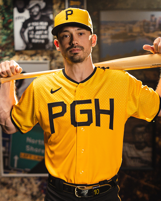 MLB on X: Forged in the heart of Steel City. 🏗 These @Pirates City Connect  uniforms are 🔥.  / X