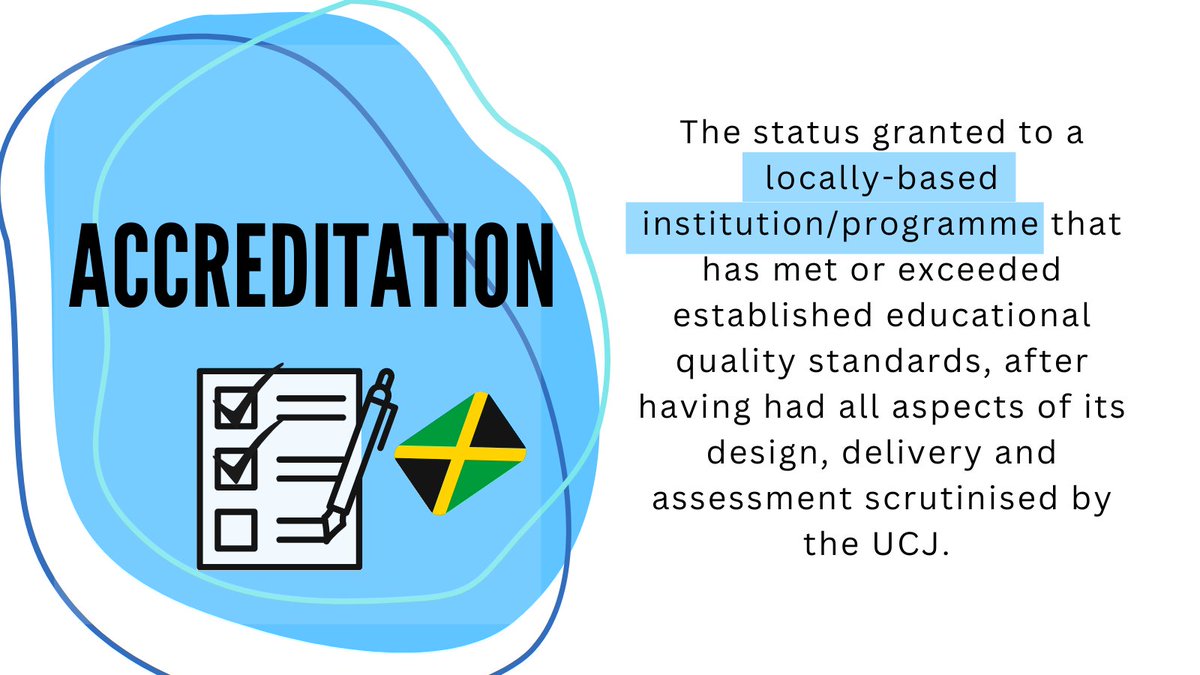 TheUniversityC1's tweet photo. Accreditation or Recognition...is there a difference?🤔 
Find out today before you enrol at any tertiary institution this September.
#QualityAssurance #knowbeforeyouenrol #HigherEducation https://t.co/Ge0mTWBjI3