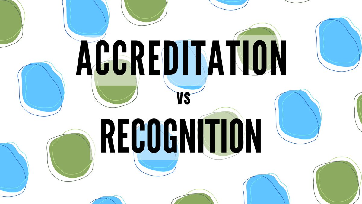 TheUniversityC1's tweet photo. Accreditation or Recognition...is there a difference?🤔 
Find out today before you enrol at any tertiary institution this September.
#QualityAssurance #knowbeforeyouenrol #HigherEducation https://t.co/Ge0mTWBjI3