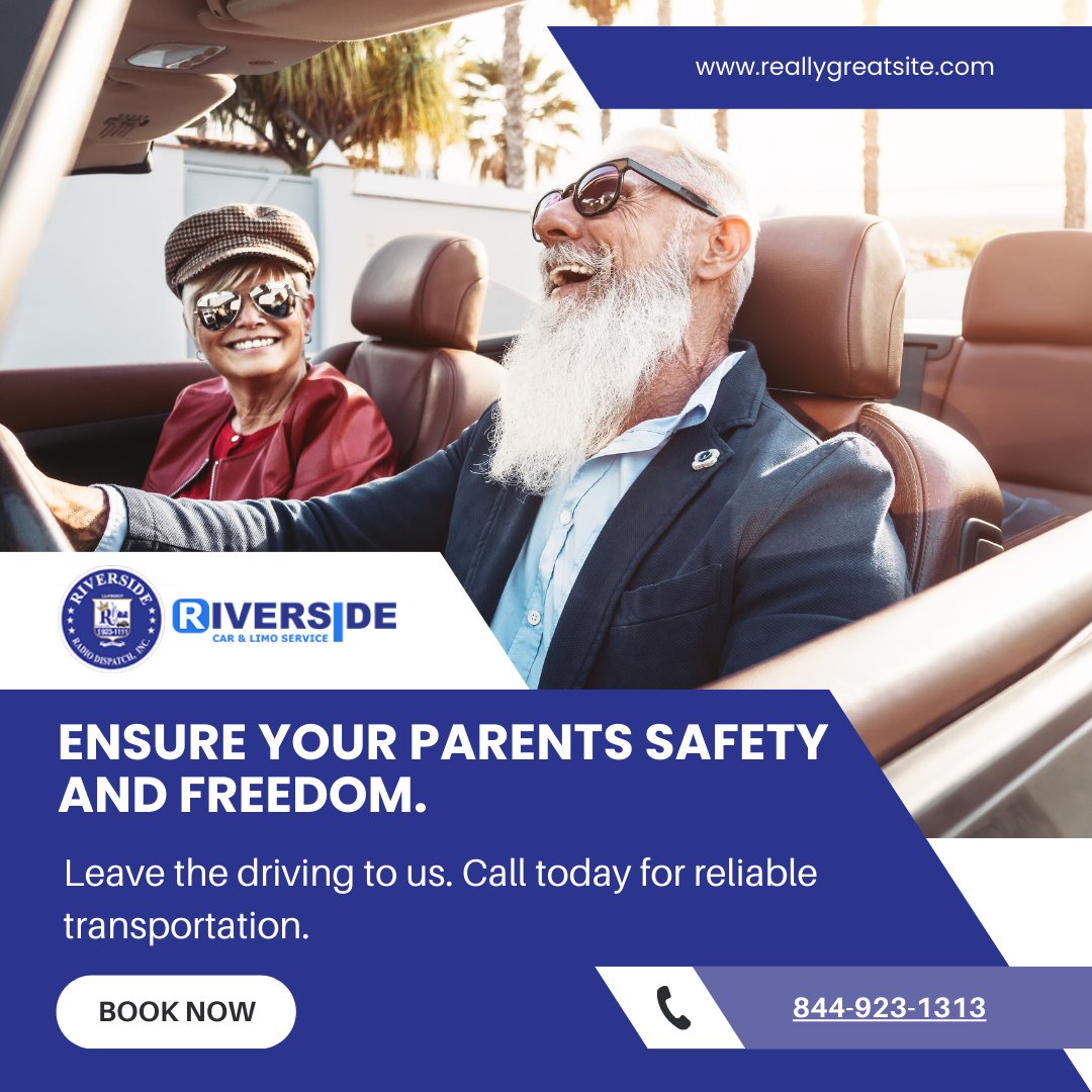 RiversideCarSVC's tweet photo. Riverside Car &amp; Limo provides reliable and dependable transportation services for your elderly, ill, or disabled loved ones, ensuring they reach their destination safely and on time. 
.
.
#transportationservices #dependabletransportation https://t.co/cJapWKuF56
