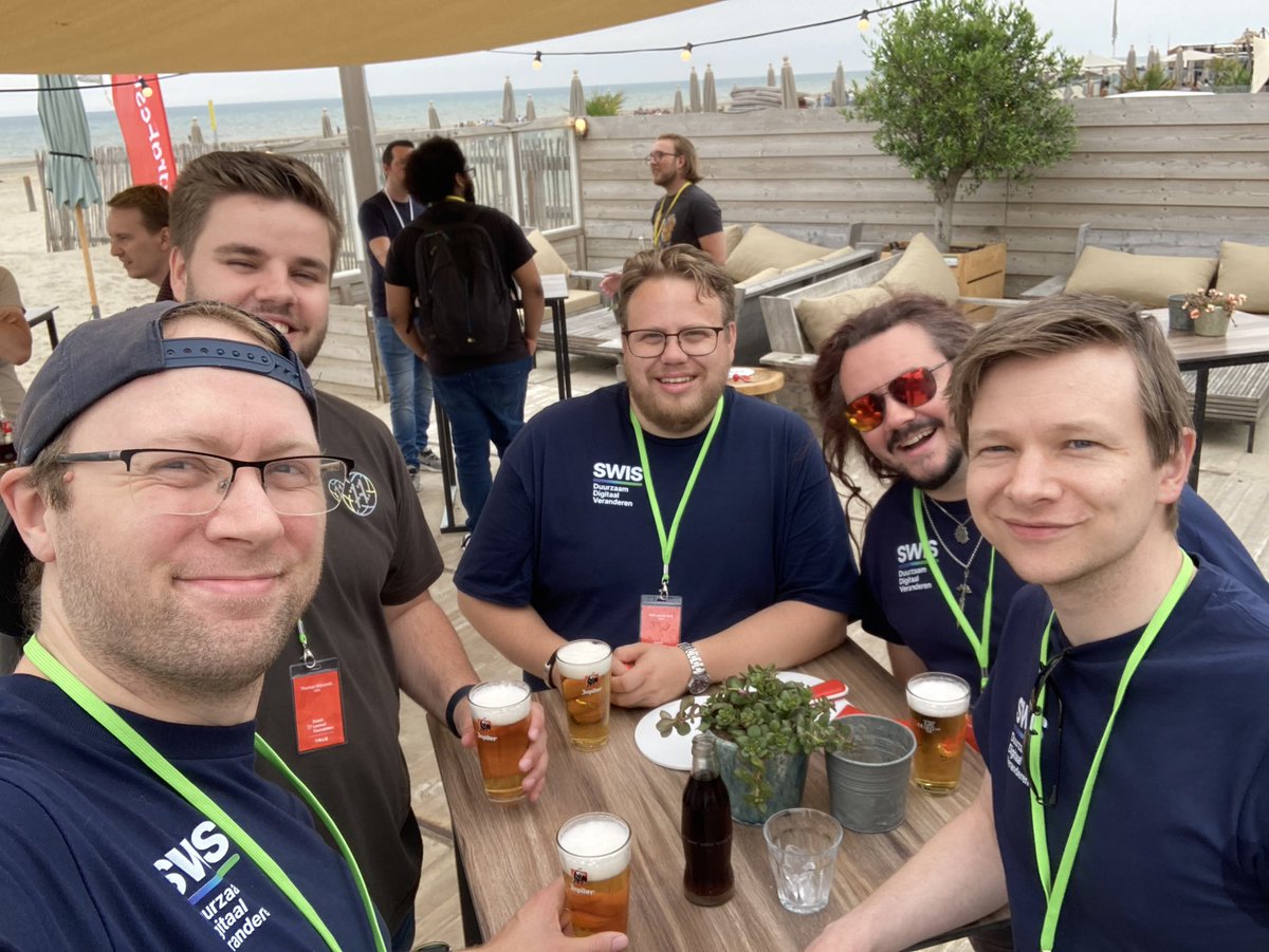 Aw yeah! It’s time for my first LaraFest!!! My coworkers and I are here to enjoy the beach and hopefully win a prize for one of our projects. 😎