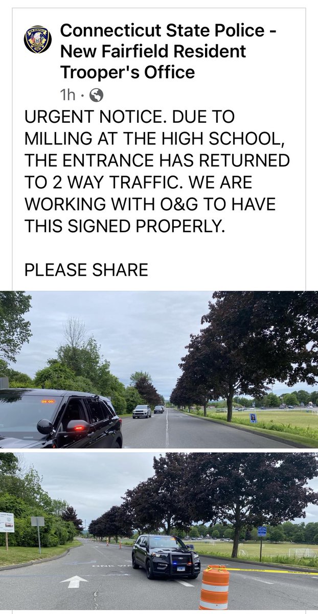 New Fairfield High School tweet media