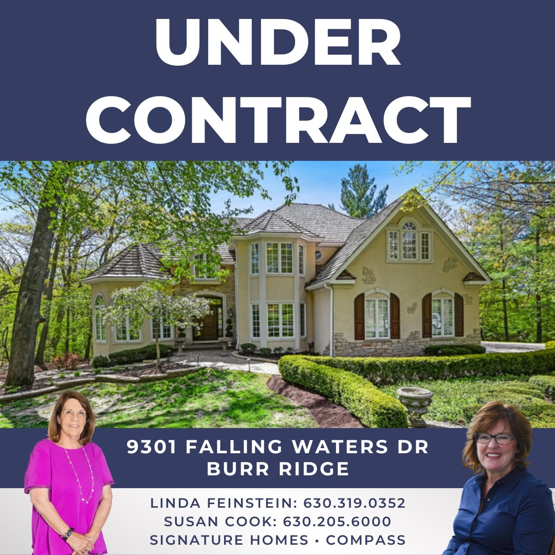 Thrilled to share that 9301 Falling Waters Dr in #BurrRidge is officially #UnderContract!
𝓢
𝓢
𝓢
#susancookhomes #signaturehomescompass #compasschicago #realestate #listing #homesalepending #salepending #realtor #singlefamilyhome #dreamhome #familyhome #thankfulthursday #realty