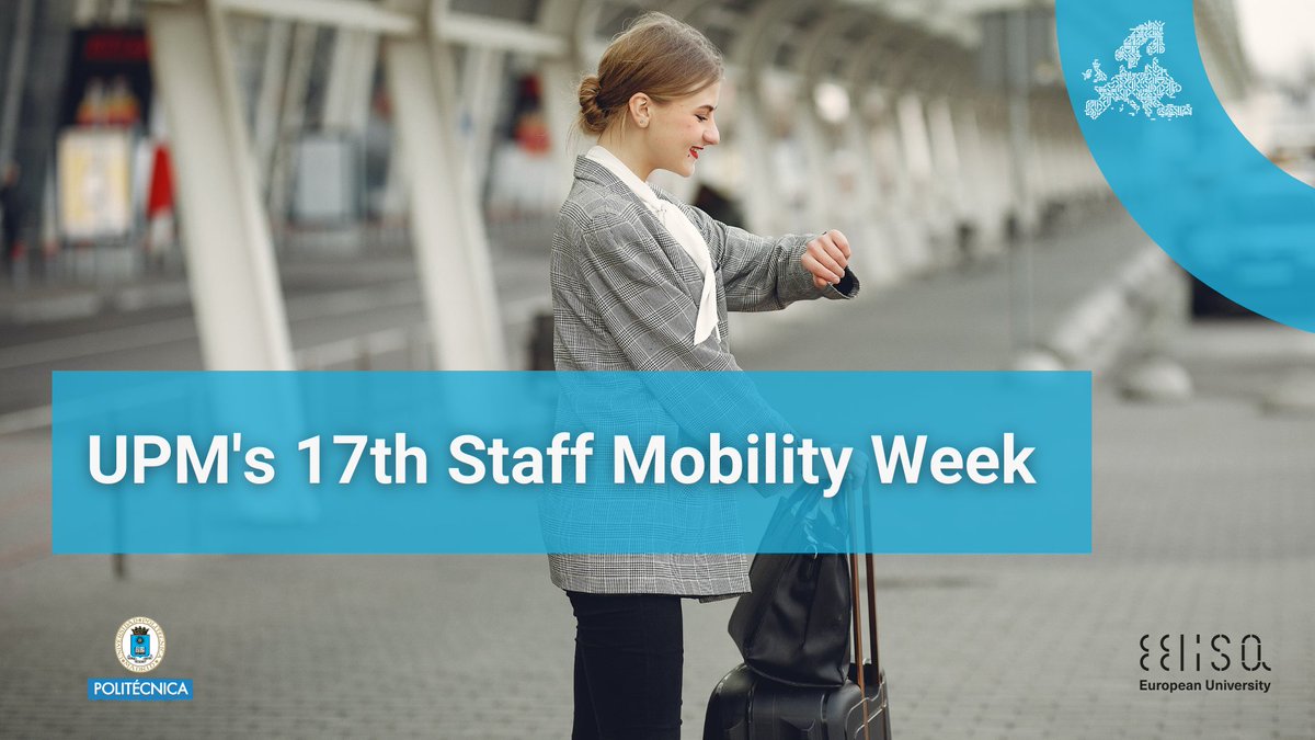 Work in #Madrid and experience the Spanish language and culture 🇪🇸

Join now @La_UPM  's 17th #staffmobility week!

If you are a member of the academic and non-academic staff of the EELISA Alliance, this is your chance!

🗓️3-7 July
📍@La_UPM 

 + info👉lnk.bio/s/eelisa/02808