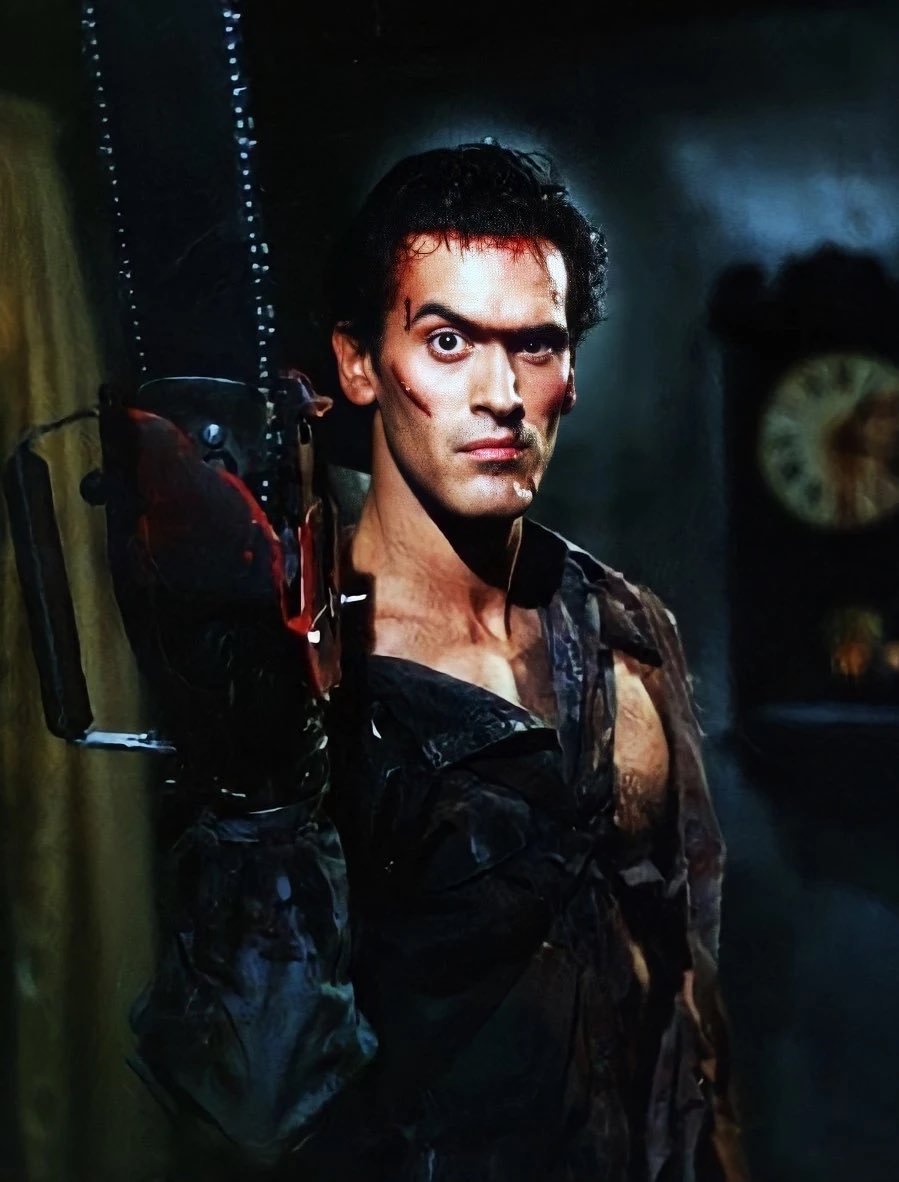 Happy birthday to the horror icon Bruce Campbell  Born for the role of Ashley Williams  