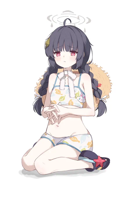 水着ミユ#ブルアカ #BlueArchive 