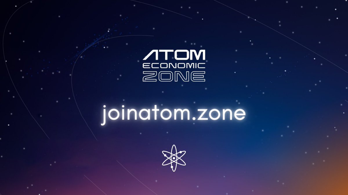 cosmoshub's tweet photo. 1/ Introducing https://t.co/DlUlSLSjXT, a community-operated gateway to the vibrant Atom Economic Zone!

Stay informed on the latest developments happening in the #AEZ.

Get ready to explore #AEZ 👉 https://t.co/DlUlSLSjXT https://t.co/h3WcYaSi7D