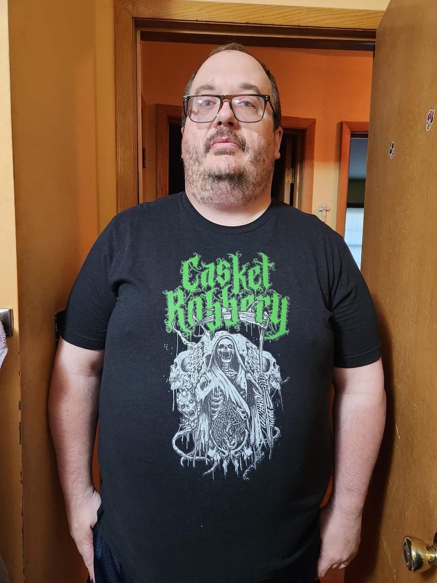 DukesterPodFam's tweet photo. Have to run some errands this morning over in Germantown, WI. Going to be cranking the great release Rituals of Death from @CasketRobbery as I do them. https://t.co/VsCTJv8CEp