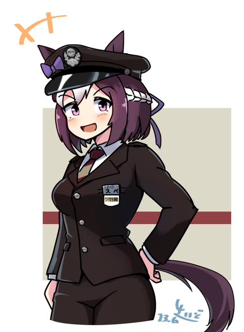 200いいね↑という事で襷なし差分。(皆さんご存知だと思いますが)京王線は90年代、焦茶色の制服でした