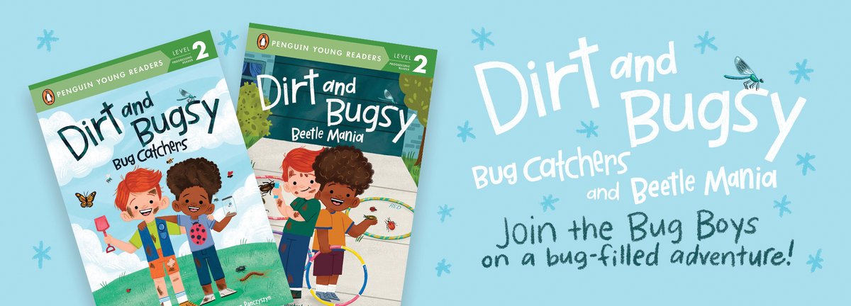 Dirt and Bugsy Beetle Mania comes out next week!!! Pre-order your copy today! bookshop.org/a/85628/978059…

<a href="/Meg_Litwin/">Megan Litwin</a> <a href="/the_cat_agency/">The CAT Agency</a> <a href="/chadwbecks/">Chad W. Beckerman</a>