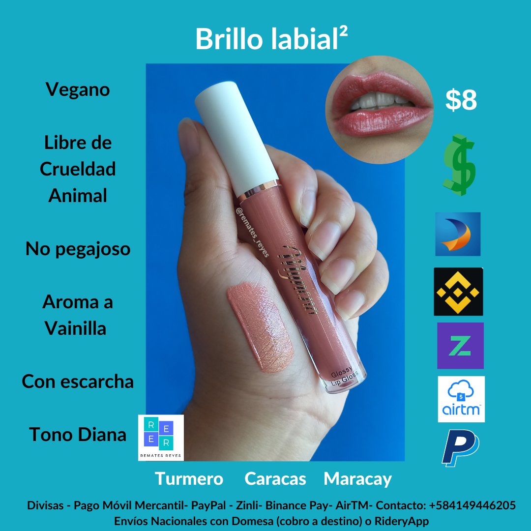 Remates_Reyes's tweet photo. Maquillaje disponible en #turmero #maracay y #caracas
#Crueltyfree #labial #veganmakeup
#ccs #labialrojo https://t.co/ej7mbqW378