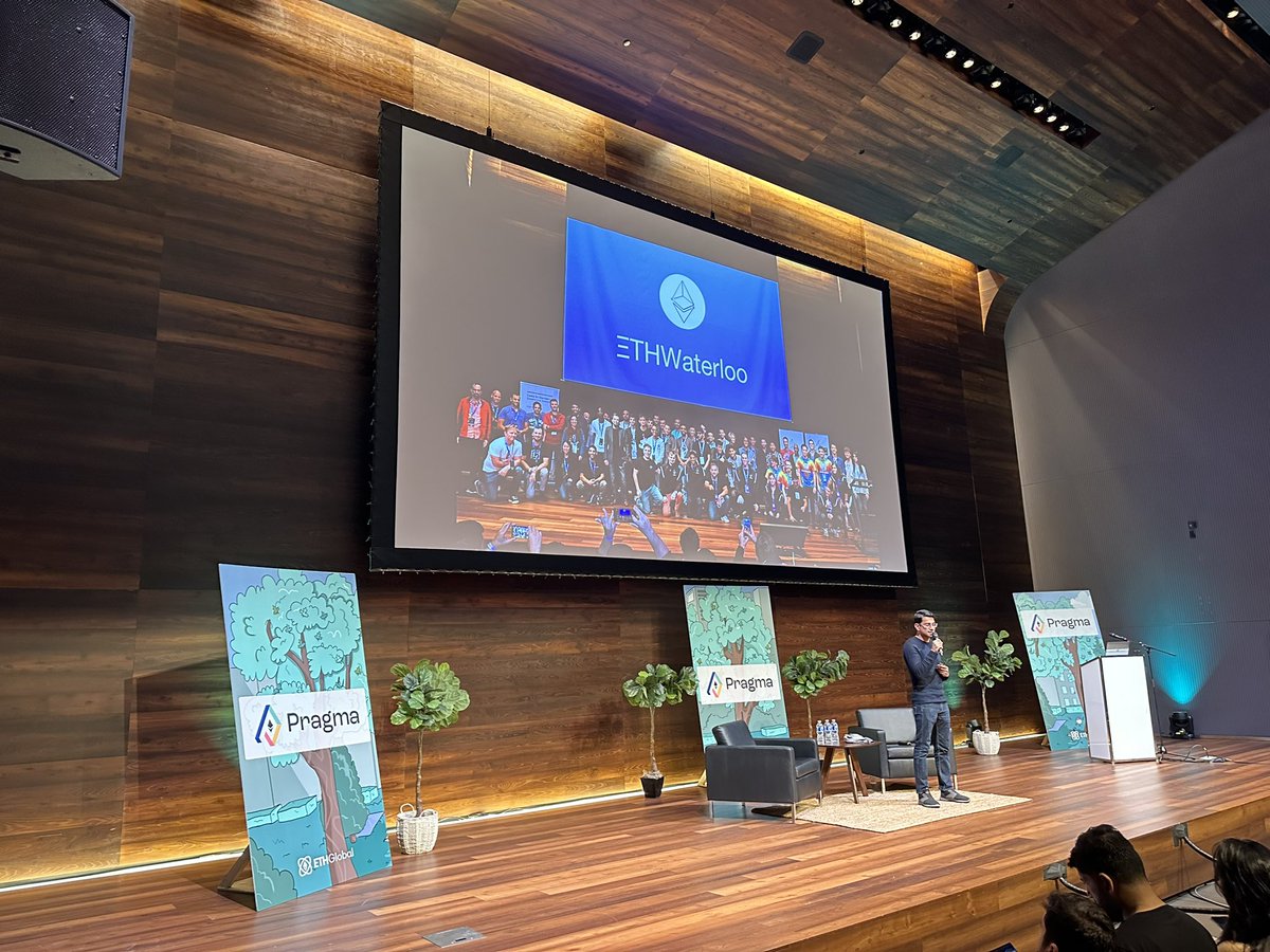 ETHWaterloo in 2017 was one of the very first hackathons in the space and ignited projects like @cryptokitties, the ERC-721 standard and brought in the people who built vital infrastructure for our ecosystem. 

We are so excited to be back today in 2023!