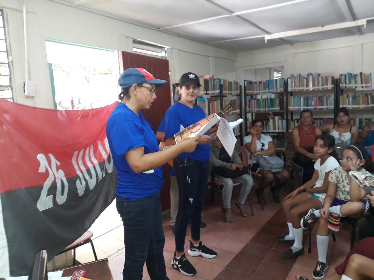 dmecautocristo's tweet photo. En el marco de la jornada de la cultura en el territorio Cauto Cristo,  diversas actividades se desarrollan para el público presente. #EducaciónCautoCristo #EducaciónGranma #CubaMined #Cuba #GranmaSeRecupera #ProvinciaGranma @DiazCanelB @barreto_nt @CapoNapoles @DrRobertoMOjeda https://t.co/8hkI6zhlAt