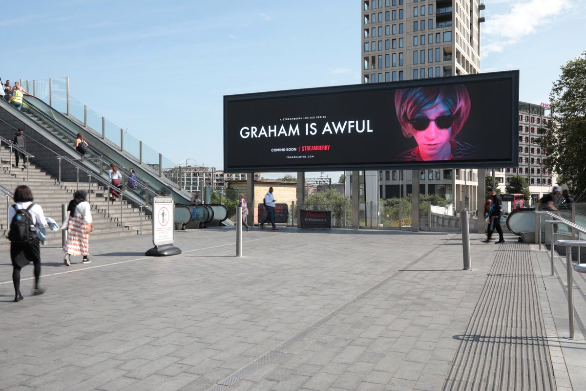 Graham Is Awful, now streaming in London. #YouAreAwful