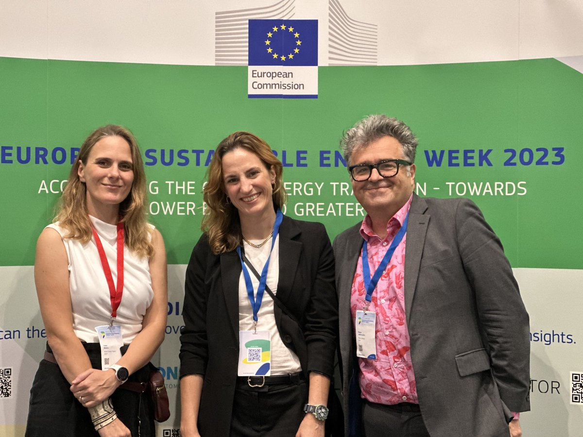 At the #EUSEW2023 @DeesmeH2020 session, ‘Powering up SMEs’, Ivana Rogulj @ieecp_org announced the creation of #SMEFin Advisory Board, Chaired by Sissy Windisch, with objective of supporting #EnergyTransition of the European SMEs though innovative & dynamic financing ideas.
#EEFIG