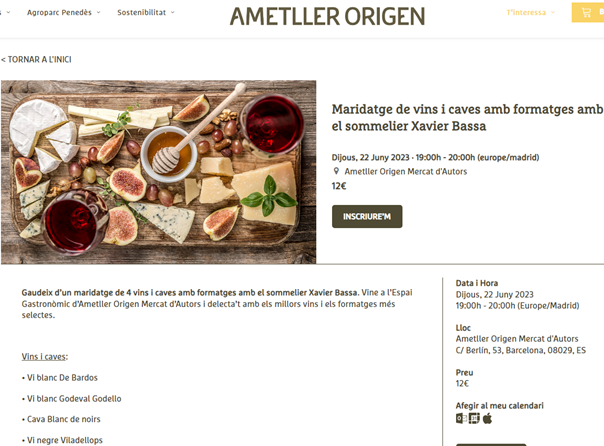 xbassa's tweet image. Avui soc tornat a Casa Ametller, per ensenyar-vos quins formatges i vins heu de comprar per la revetlla de Sant Joan.
#revetlla 
#ametllerorigen
#formatges
#xavierbassa