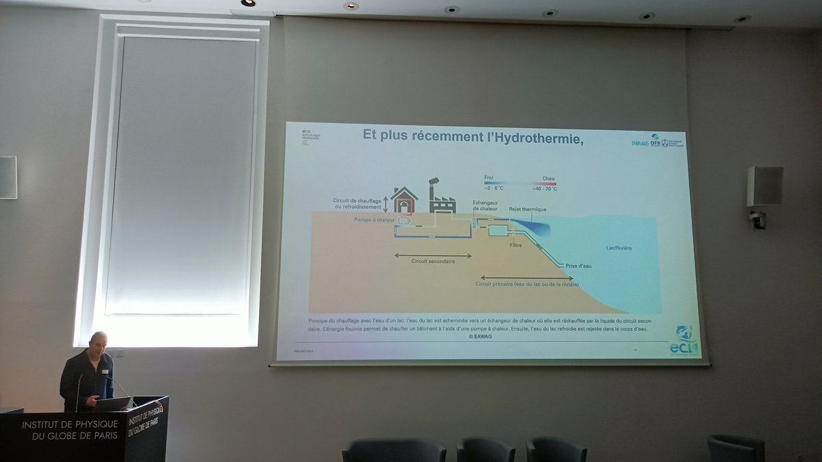 JeanGuillard's tweet photo. Intervention de #JMBaudoin #PoleECLA à la journée @INRAE_France @OFBiodiversite sur les #ENR : hydroélectrité, aquathermie, panneaux photovoltaïques. Quels impacts sur le fonctionnement des écosystèmes lacustres ? https://t.co/riEuYp0jjD