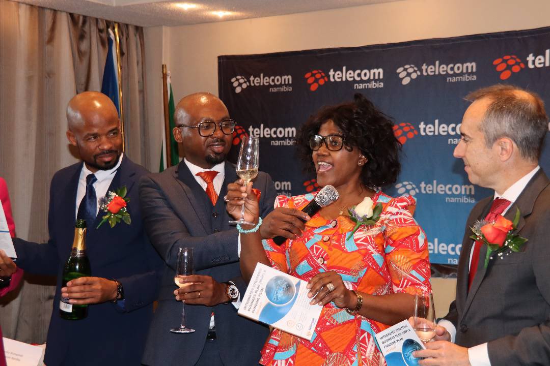ceotelnam's tweet image. As the first milestone reached under the newly launched Strategic Business Plan,  @TelecomNamibia and the #Spanish company #SATEC signed a N$327 million agreement to modernize our billing system and help automate disconnections and reconnections, thereby reducing delays.